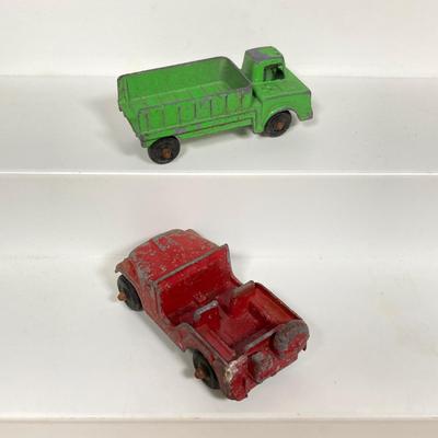 LOT 136: Vintage Toy Car / Truck Collection - Midge Toy, Tootsie Toy, Hot Wheels and More