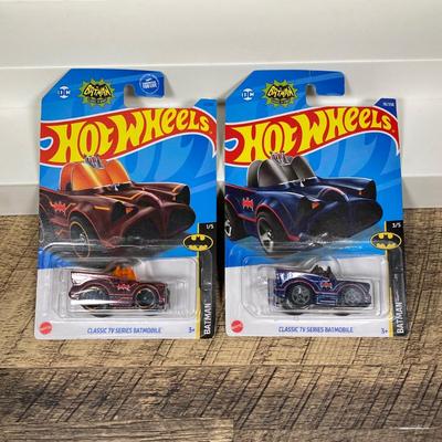 LOT 137: Batman / Hot Wheels Collection - Batman, Harley Quinn Gazella and More