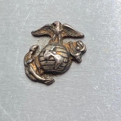 LOT 140: Vintage Military Collection - Zippo Lighter, Toy Soldier, Medal / Ribbons, Watch and Pins