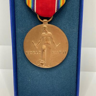 LOT 140: Vintage Military Collection - Zippo Lighter, Toy Soldier, Medal / Ribbons, Watch and Pins