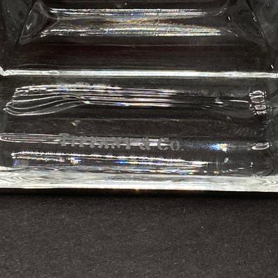 LOT 144: Classic Art Glass Collection - Tiffany Candlestick Holder and Fenton Iridescent Trinket Holder
