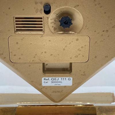 LOT 145: Pair of Mantle / Desk Clocks - Kienzle Antique and Seiko Quartz