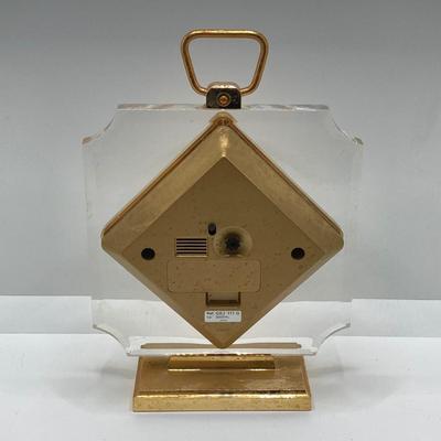 LOT 145: Pair of Mantle / Desk Clocks - Kienzle Antique and Seiko Quartz