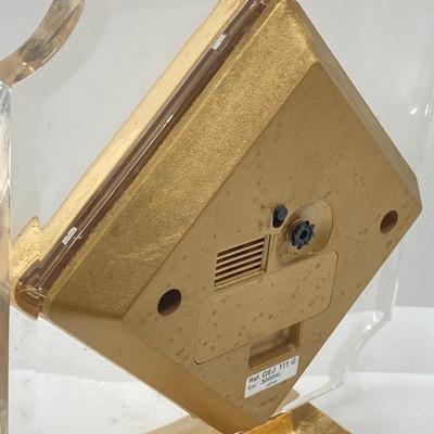 LOT 145: Pair of Mantle / Desk Clocks - Kienzle Antique and Seiko Quartz