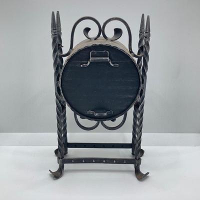 LOT 145: Pair of Mantle / Desk Clocks - Kienzle Antique and Seiko Quartz
