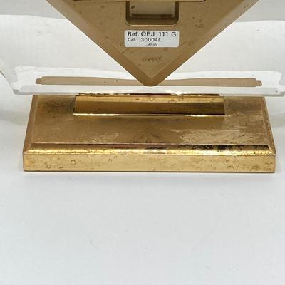 LOT 145: Pair of Mantle / Desk Clocks - Kienzle Antique and Seiko Quartz