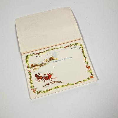 LOT 147: Vintage Christmas Collection - Stamps, Post Cards, Home Decor and Silvestri Kaleidoscope and More