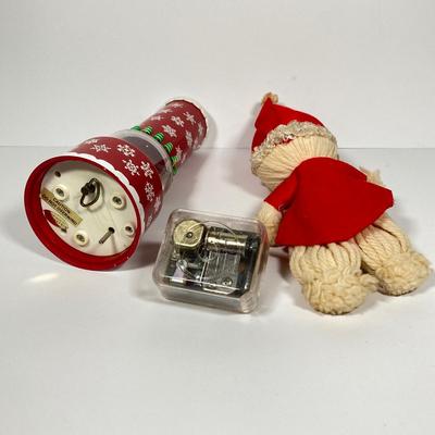 LOT 147: Vintage Christmas Collection - Stamps, Post Cards, Home Decor and Silvestri Kaleidoscope and More
