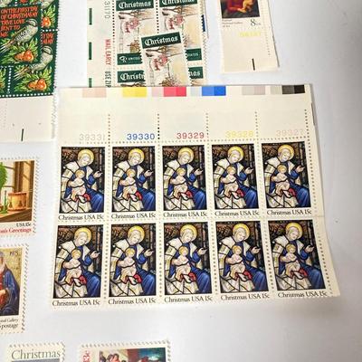 LOT 147: Vintage Christmas Collection - Stamps, Post Cards, Home Decor and Silvestri Kaleidoscope and More