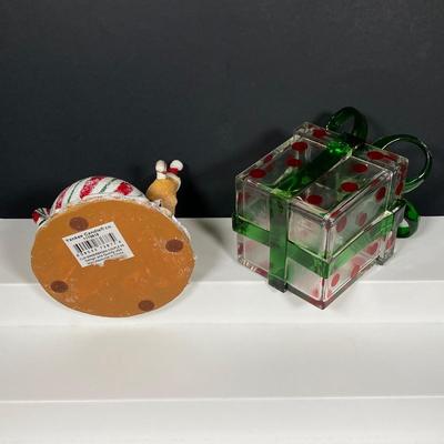 LOT 148: Collection of Vintage Christmas / Holiday Decorations / Ornaments - Yankee Candle, Disney, Sesame Street, Elvis and More