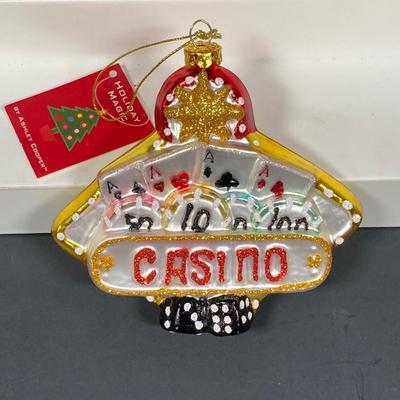 LOT 148: Collection of Vintage Christmas / Holiday Decorations / Ornaments - Yankee Candle, Disney, Sesame Street, Elvis and More