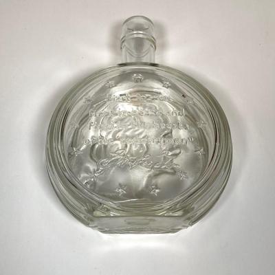 LOT 155: Vintage Uncle Sam Bank, George Washington Clear Glass Bottle, Federal Reserve Bank of Philadelphia Shredded Paper Bills, No Cash...