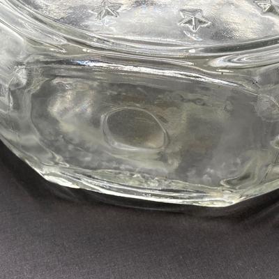 LOT 155: Vintage Uncle Sam Bank, George Washington Clear Glass Bottle, Federal Reserve Bank of Philadelphia Shredded Paper Bills, No Cash...