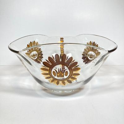 LOT 159: Mid-Century Modern Collection - Georges Briard Bowl, Nigor Amber Italy Grapes Salt and Pepper Shakers, Love Is Mug and More