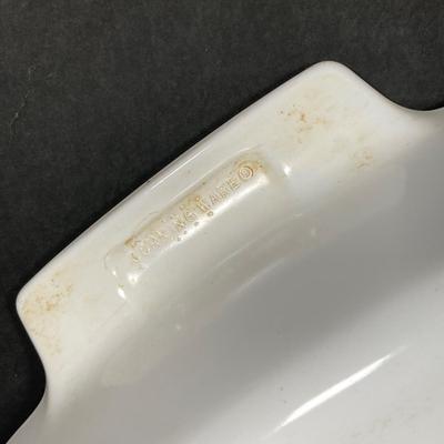LOT 161: Vintage Corning Ware Pyrex Spice of Life Collection and Six Arcoroc France Glass Dishes