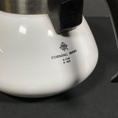 LOT 161: Vintage Corning Ware Pyrex Spice of Life Collection and Six Arcoroc France Glass Dishes