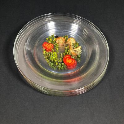 LOT 161: Vintage Corning Ware Pyrex Spice of Life Collection and Six Arcoroc France Glass Dishes