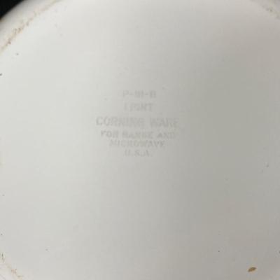 LOT 161: Vintage Corning Ware Pyrex Spice of Life Collection and Six Arcoroc France Glass Dishes