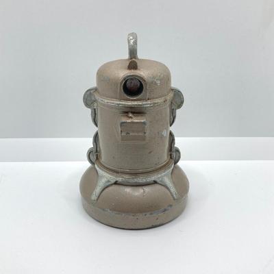 LOT 163: Collection of Coin Banks - Vintage Rexair Vacuum, Humane Society Piggy, Tropical Fish and Souvenir Barrell