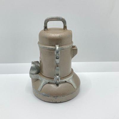 LOT 163: Collection of Coin Banks - Vintage Rexair Vacuum, Humane Society Piggy, Tropical Fish and Souvenir Barrell