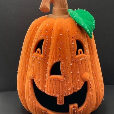 LOT 166: Spooky Cool Vintage Collection - Bejeweled Pumpkin, Witches, Black Cats, Mother of Pearl Mask and More