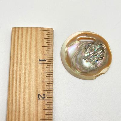 LOT 69: Vintage Jewelry and Accessories - Swiss Bulova Ladies Watch 10K Gold Filled, Queen Elizabeth The Second Clip-on Earrings, Abalone...