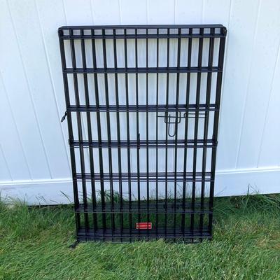 LOT 77: Lucky Dog Folding Metal Play Pen and Elevated Dog Bed
