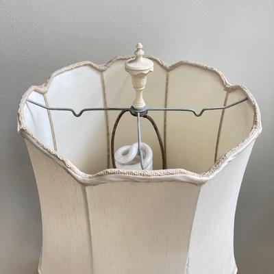 LOT 80: Vintage Alabaster Table Lamp