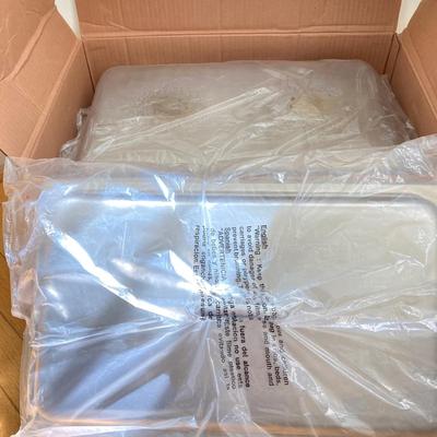 LOT 81: Kitchen Essentials in Original Boxes - Economy Chafer Stainless Steel Chafing Dish, Nicole's Glass Beverage Dispenser and...