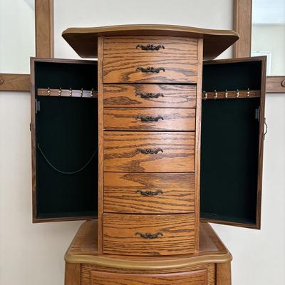 LOT 82: Powell Jewelry Armoire
