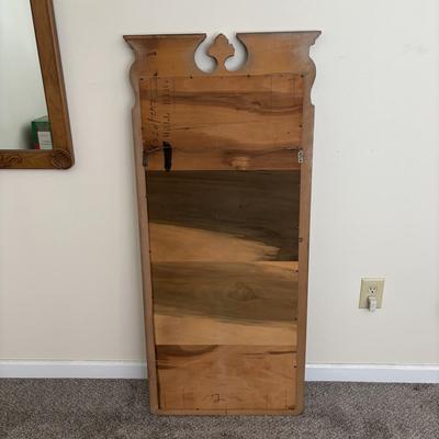 LOT 83: Vintage Wooden Framed Mirrors
