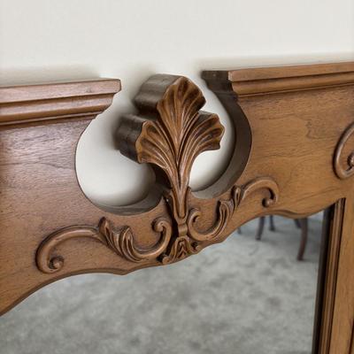 LOT 83: Vintage Wooden Framed Mirrors
