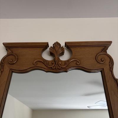 LOT 83: Vintage Wooden Framed Mirrors