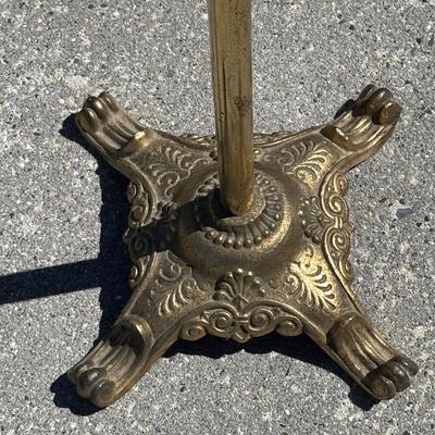 LOT 84: Solid Brass Music Adjustable Stand