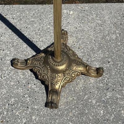 LOT 84: Solid Brass Music Adjustable Stand