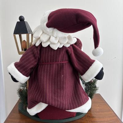 LOT 89: Grandeur Noel 23" Fabric Santa & Frineds w/Original Box