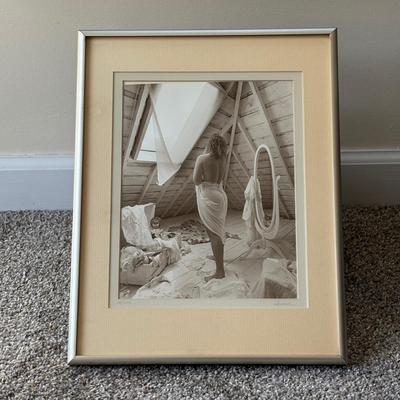 LOT 90: Framed Print by Norm Darwish: "Attic V", #2 of 200, dated 1984