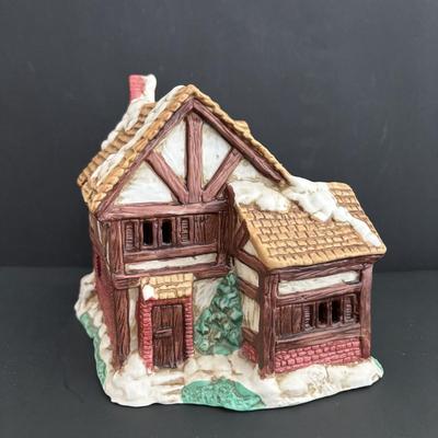 LOT 95: Dickens Cottage Church & Toy Shop