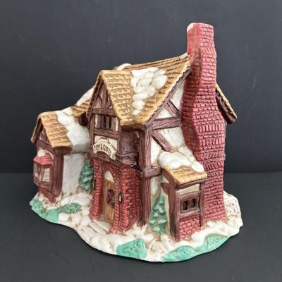 LOT 95: Dickens Cottage Church & Toy Shop