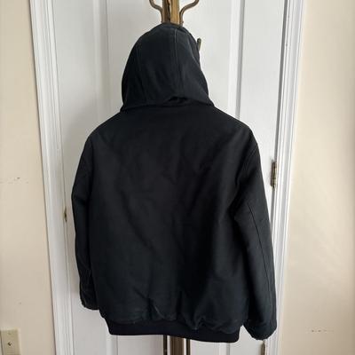LOT 98: Carhartt Black Coat, sz M