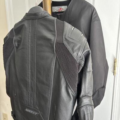 LOT 99: Joe Rocket Motorcycle Jacket & Mesh Lightweight Jacket - sz42