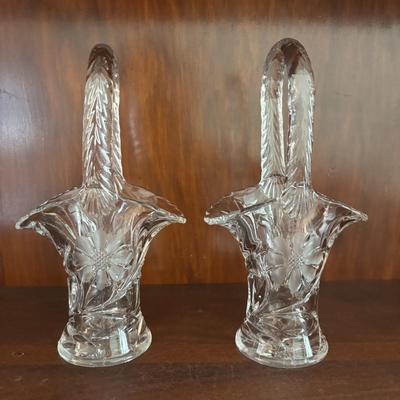 LOT 101: Vintage Floral Cut Crystal Collection