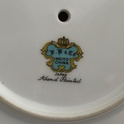 LOT 105: Vintage Meito Japan Hand Painted Serving China