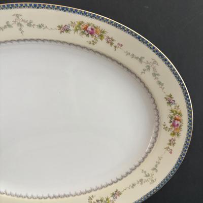LOT 105: Vintage Meito Japan Hand Painted Serving China