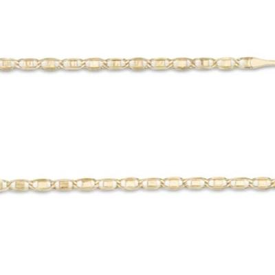 Men's 1.8mm Valentino Chain Necklace in Hollow 14K Gold - 22"