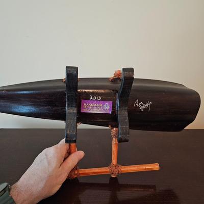 Handmade Polynesian Style Outrigger Canoes & More (UGB1-JS)
