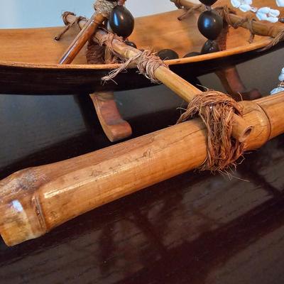 Handmade Polynesian Style Outrigger Canoes & More (UGB1-JS)