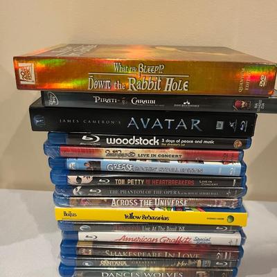Collection of Blu Rays, DVDs & CDs (BS-MG)