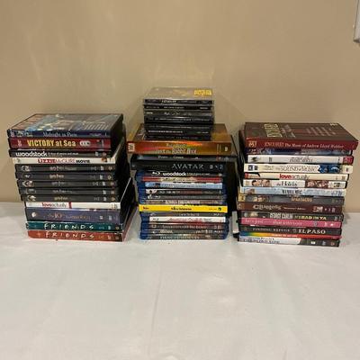 Collection of Blu Rays, DVDs & CDs (BS-MG)