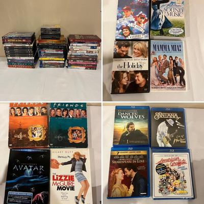 Collection of Blu Rays, DVDs & CDs (BS-MG)